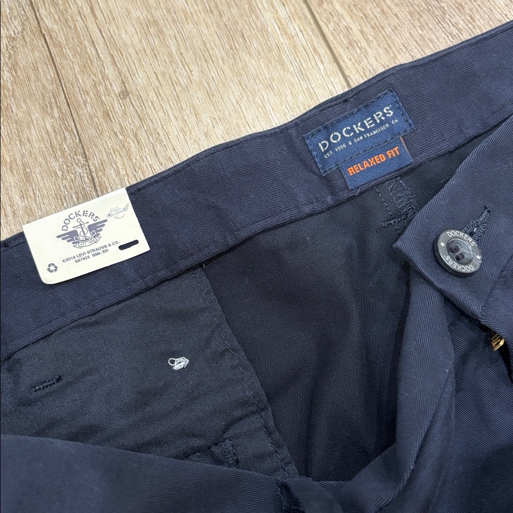 Dockers Men's Dark Navy Dress Pants